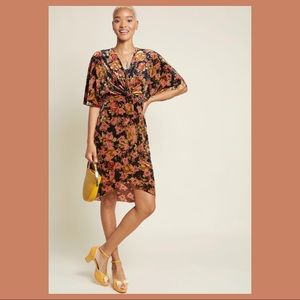 ModCloth Dramatic Depths Velvet Dress — 2X